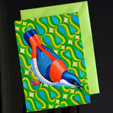 'Himalayan Cutia bird' card