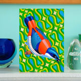 'Himalayan Cutia bird' card
