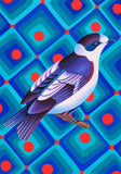 'Semicollared flycatcher' card