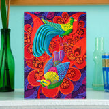 'Birds of paradise' card