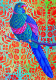 'Blue parrot' card