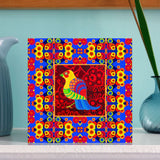 'Blue-tailed folk bird' card