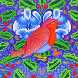 'Christmas robin' card