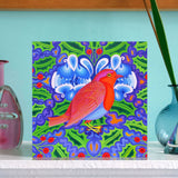 'Christmas robin' card