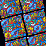 Christmas Card Pack 'Christmas in circles' X 6