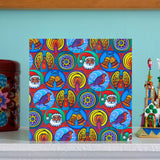 Christmas Card Pack 'Christmas in small circles' X 6