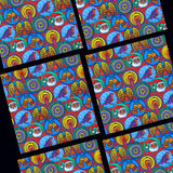 Christmas Card Pack 'Christmas in small circles' X 6