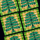 Christmas Card Pack 'Christmas tree in green' X 6