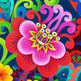 'Exotic flower' card