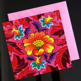 'Hibiscus' card