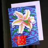 'Lily' card