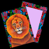 'Animals' 5 Large Illustrated Postcards set