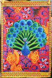 'Peacock' tea towel
