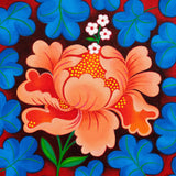 'Peony' card
