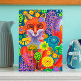 'Red fox' card
