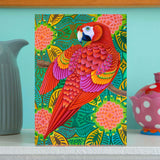 'Red parrot' card