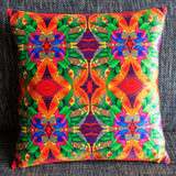 'Kite' velvet cushion