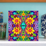 'Sunflower pattern' card