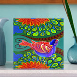 'Tree sparrow' card
