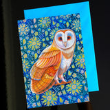 'Barn owl' card