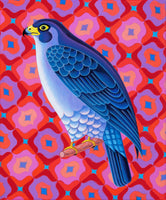 'Peregrine falcon' oil painting