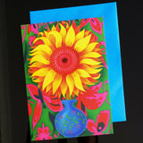 'Sunflower' card