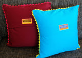 'Marigolds' cushion (yellow)