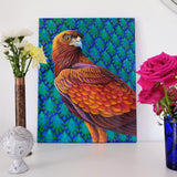 SOLD 'Golden eagle' oil painting