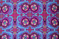 'Marigolds' cushion (large/purple)